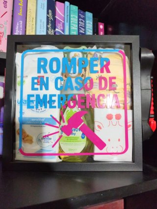 Cuadro Romper en caso de emergencia