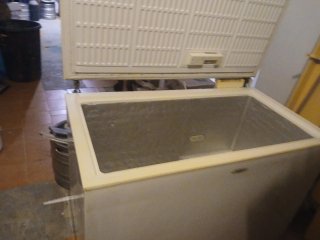 Congelador horizontal blanco
