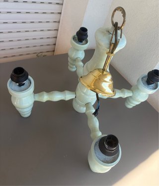 Lámpara de techo de madera
