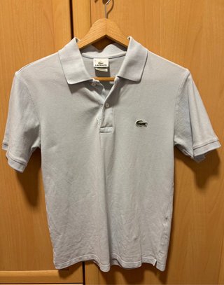 Polo Lacoste hombre azul celeste (Talla S)