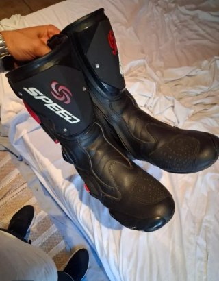 Botas pro para motos SPEED Talla 44 EU