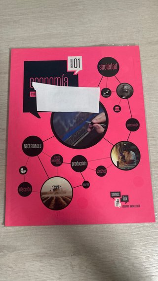 Economía, Bachillerato 1 Humanidades y Ciencias...