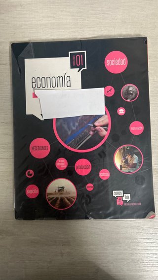Economía, Bachillerato 1 Humanidades y Ciencias...