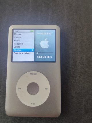 iPod Classic 6ª Gen Plata