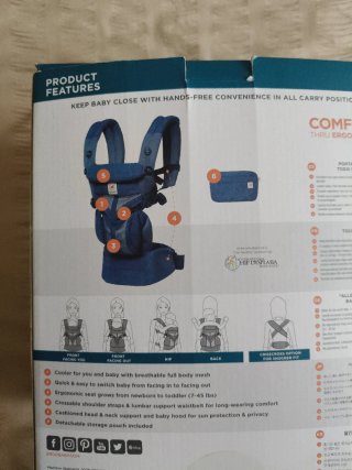 Mochila Ergobaby Omni 360 Portabebés