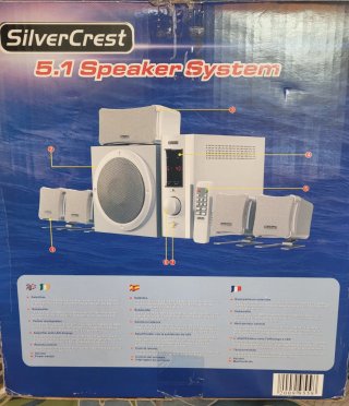 Home Cinema SilverCrest 5.1 Speaker System