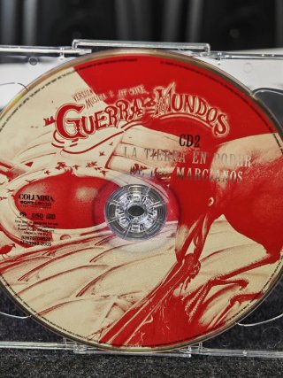 La Guerra de los Mundos CD Jeff Wayne Español