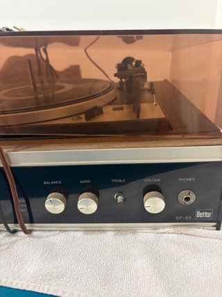 Tocadiscos Bettor EF-46 Vintage