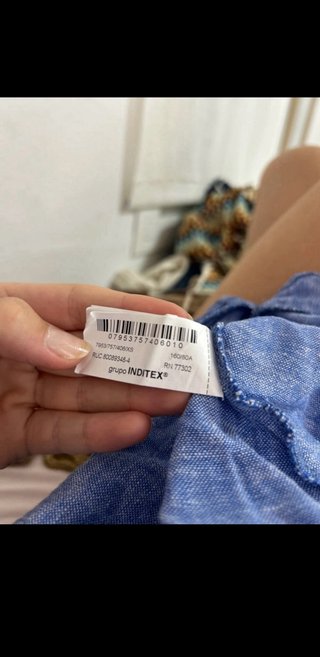 Vestido Zara Azul Veraniego