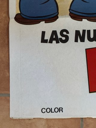 Las Nuevas Aventuras de Popeye Póster Original
