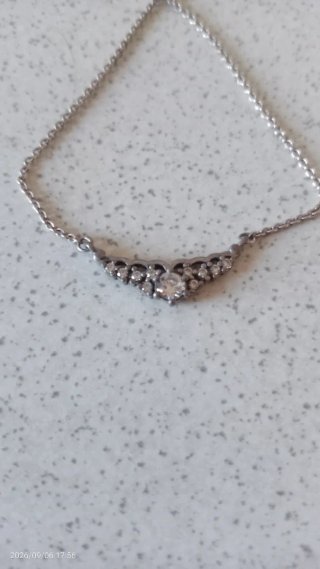 Collana Pandora Tiara Argento