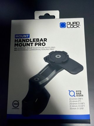 Quad Lock Soporte Manillar PRO + Amortiguador