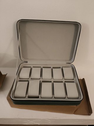 Custodia porta orologi 10 posti