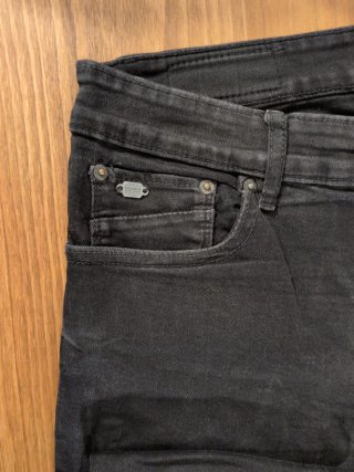 Pantalones vaqueros negros Pull&Bear