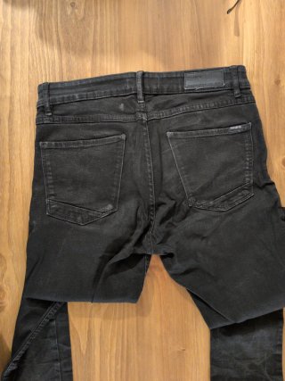 Pantalones vaqueros negros Pull&Bear