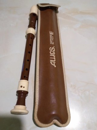 Flauta dulce Aulos Soprano No. 703 + funda