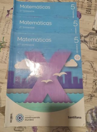 Libros Matemáticas 5º Primaria Santillana