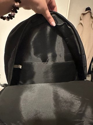 Zaino imbottito nero