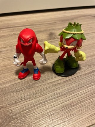 Figuras Sonic: Knuckles, Eggman, Big, etc.