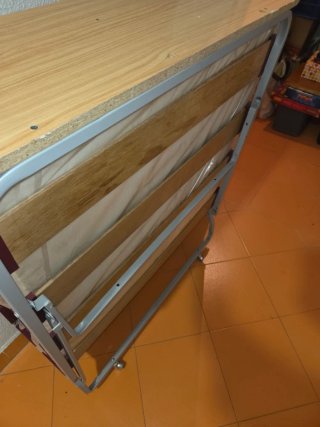 Cama plegable 90x190 con colchón