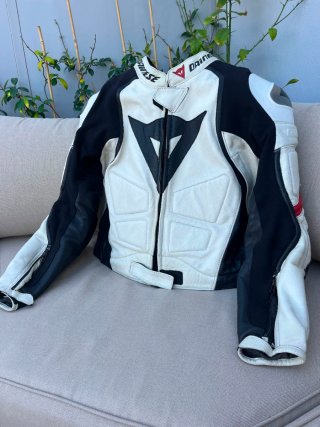 Mono Dainese Laguna Seca Talla 50 Blanco