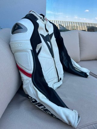 Mono Dainese Laguna Seca Talla 50 Blanco