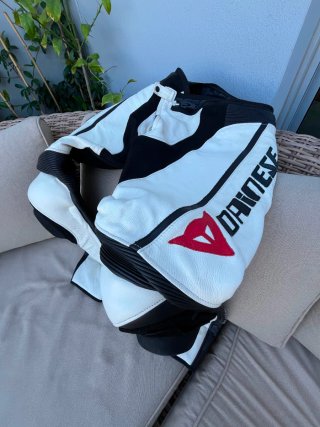 Mono Dainese Laguna Seca Talla 50 Blanco
