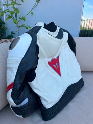 Mono Dainese Laguna Seca Talla 50 Blanco