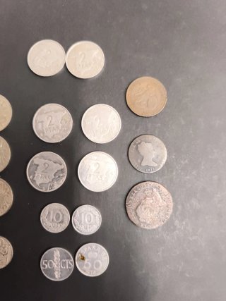 Lote 37 monedas de España