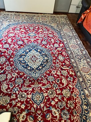 Tappeto Nain autentico fatto a mano 300x195 seta
