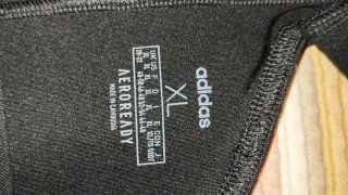 Camiseta tirantes Adidas negra