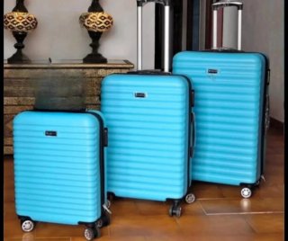 Juego 3 Maletas Rígidas Azul