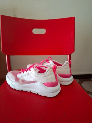 Deportivas Lola Casademunt Blancas y Rosas