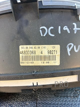 46833368 Cuadro de instrumentos marcador Fiat punto II ( 188 )
