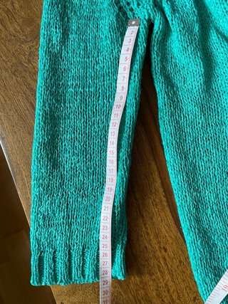 Jersey verde calado