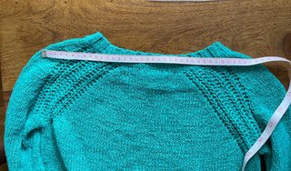Jersey verde calado