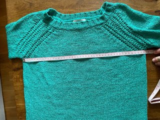Jersey verde calado