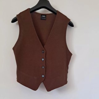 Chaleco punto #Zara Talla M