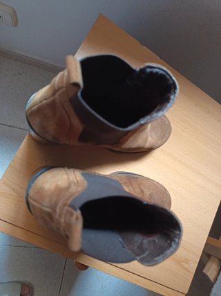 Botines marrones