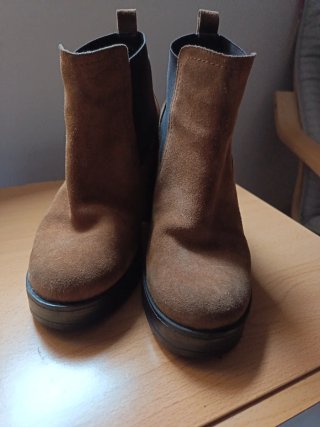 Botines marrones