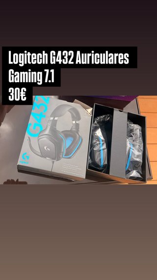 Logitech G432 Gaming 7.1 Auriculares