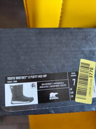 Botas de Nieve niño Sorel Talla 39