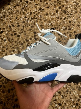 Dior B30 Zapatillas Azul Gris Blanco