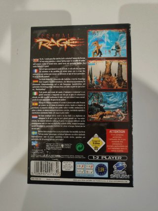 Primal Rage Sega Saturn
