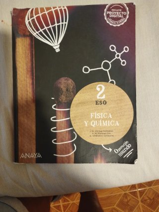Libro Física y química 2°ESO