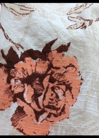 Blusa floral manga larga Talla L mujer Milano