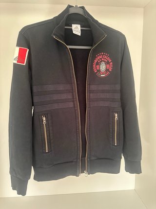 2011-12 Ac Milan Track Jacket Adidas XS