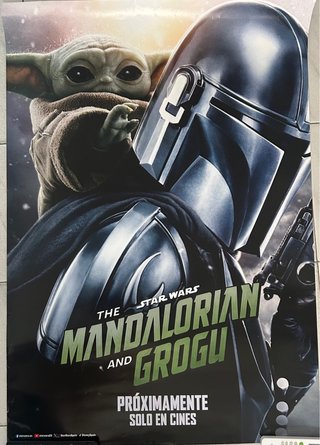 Póster The Mandalorian y Grogu