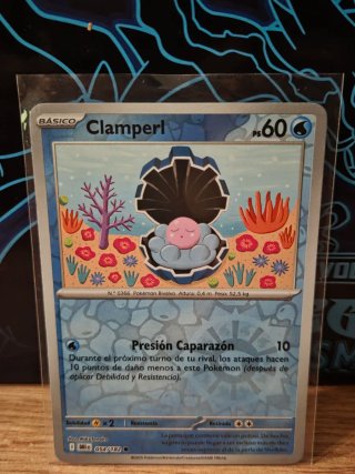 Clamperl 054/182 Reverse Holo 🇪🇦 NM