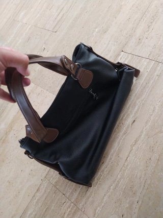 Bolso ZMBIRD Negro y Marrón